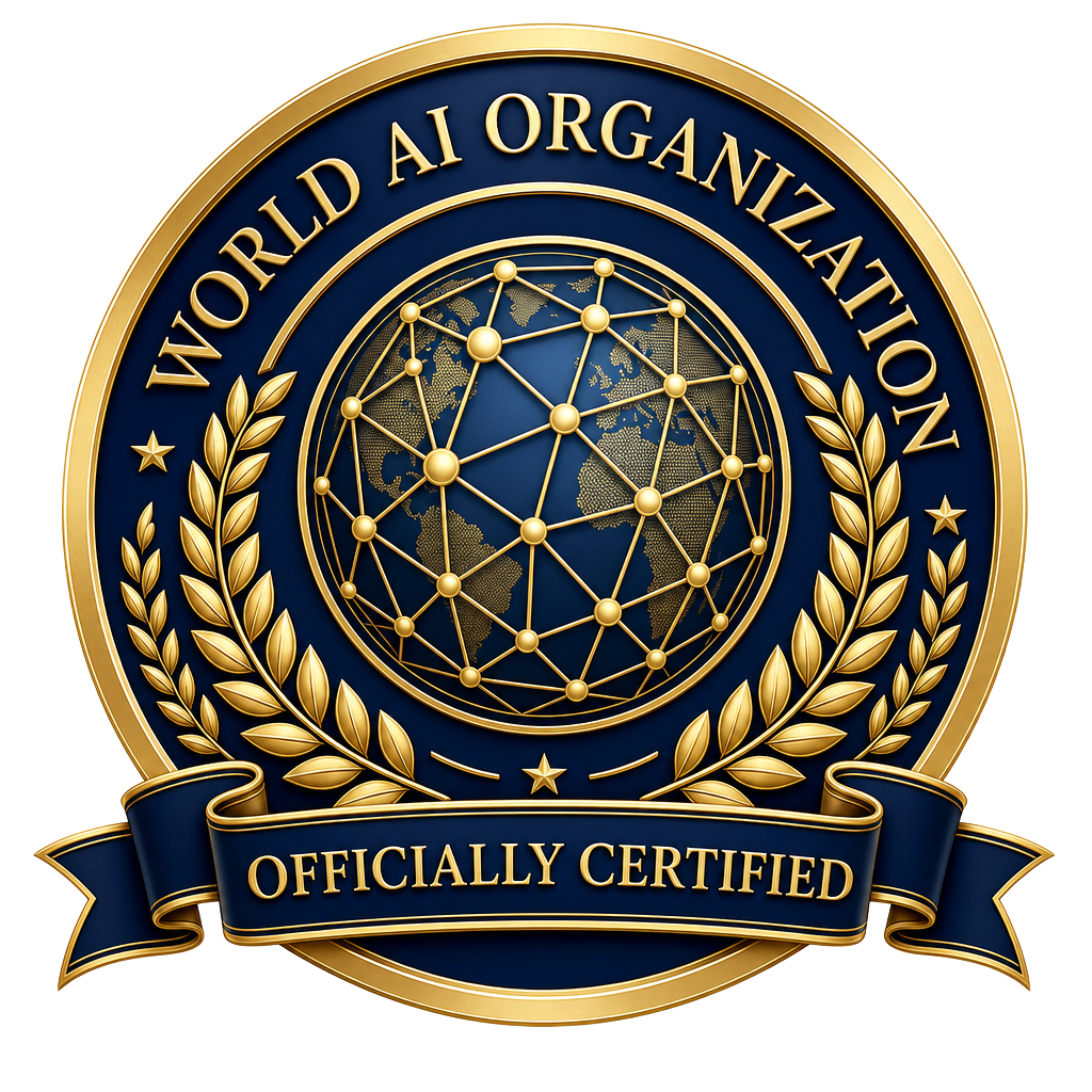World AI Organization Officially Certified